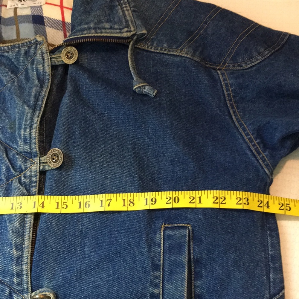 ✅Men Vintage CURRENT SEEN Jean Jacket Size M - Picture 6 of 10